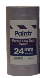 PAINTR PURPLE TAPE - LOW TACK 24mm 